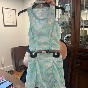 Body Glove Green Sleeveless Scoop Neck Resort Dress